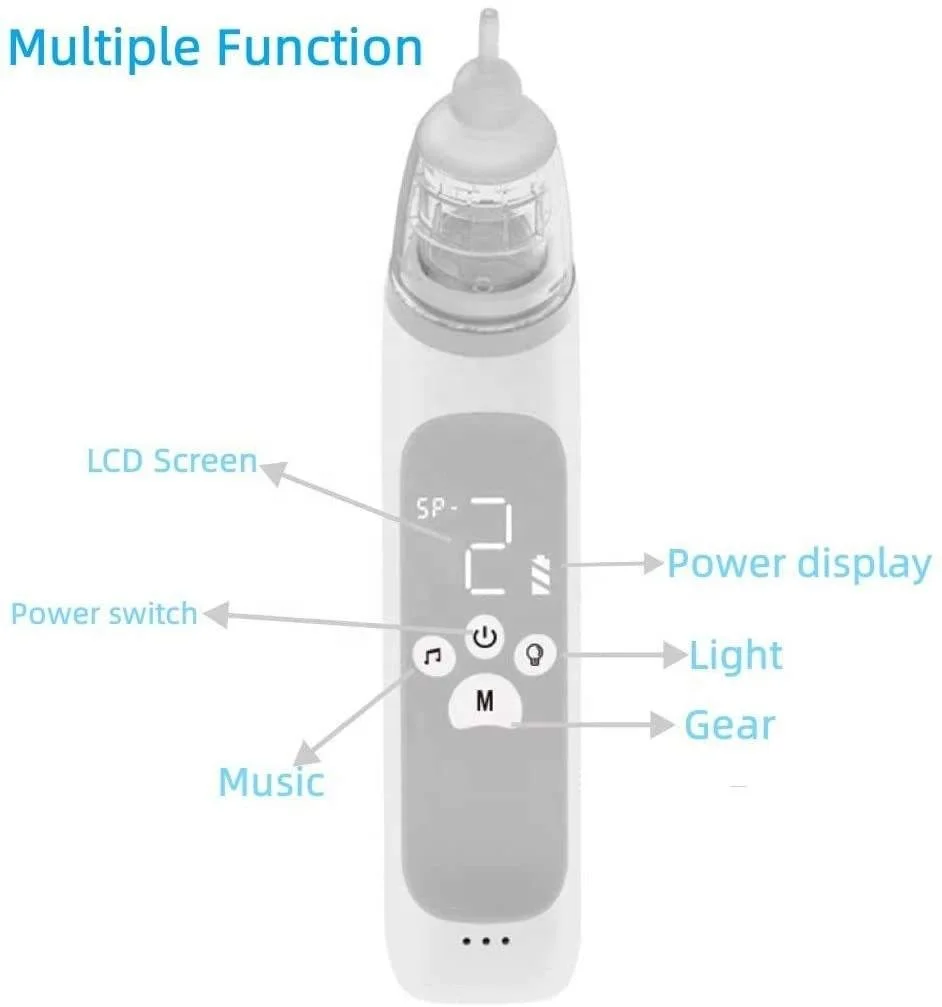 Baby Nasal Aspirator Child And Kids Electric Nose Cleaner Sucker For Nose Vacuum Cleaner