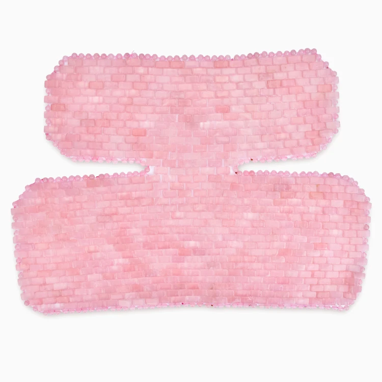 Skin care products anti-aging reusable rose quartz jade neck shoulder mask
