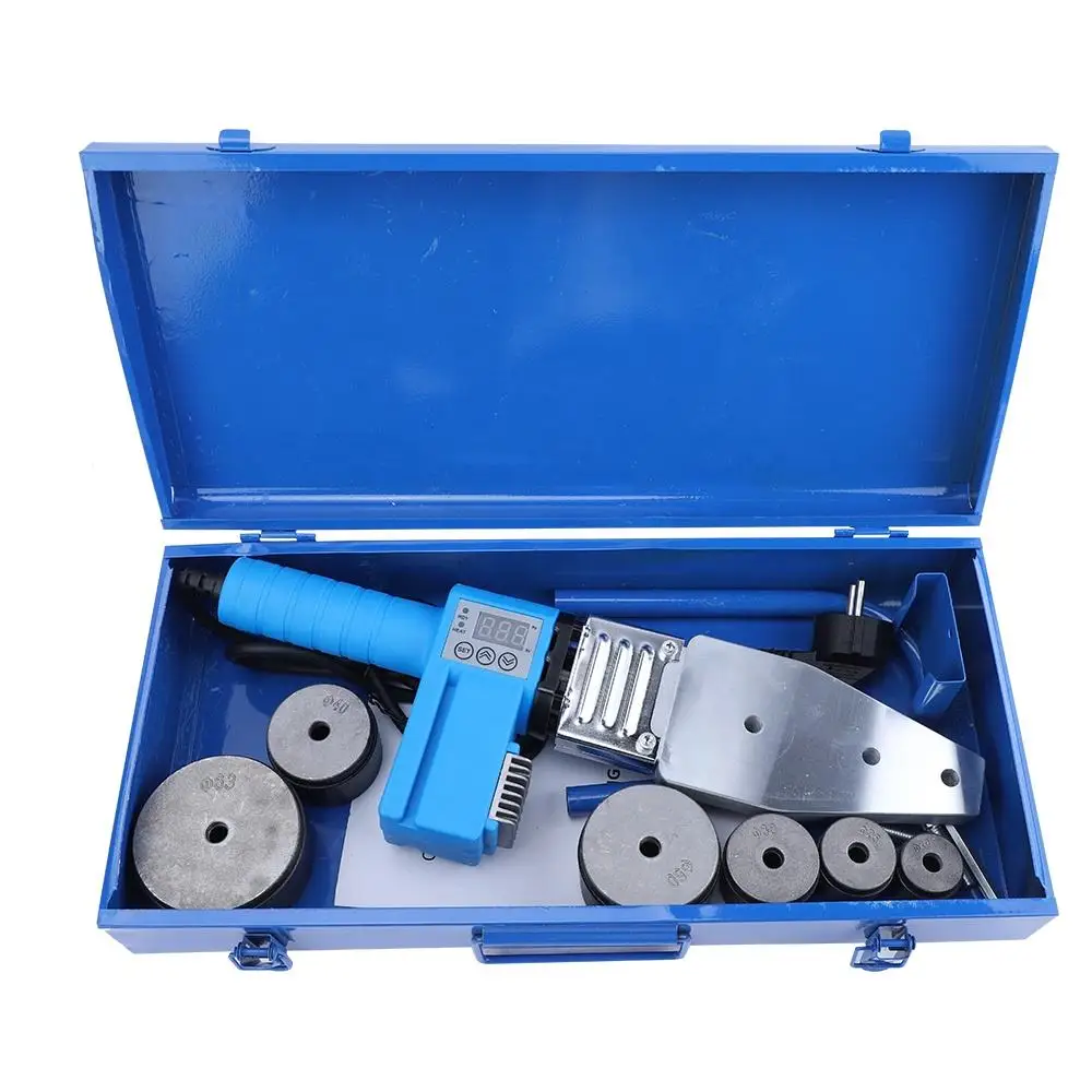 1000W PPR Pe Pipe fusion machine 220V Temperature control Digital display plastic Welding Machine For Home