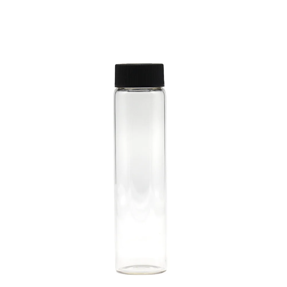 15ml 25ml 35ml Borosilicate Glass Tube  Glass Tube With screw plastic Cap