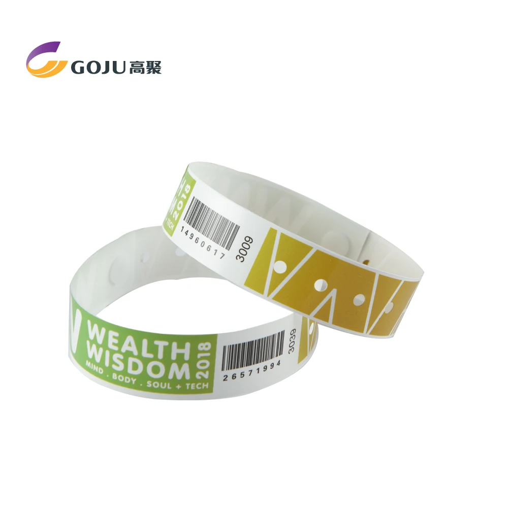 GJ-8070-20 wide promotion plastic wrist band