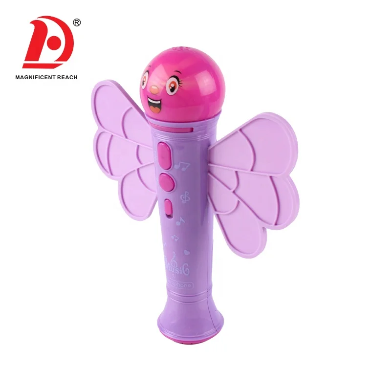 HUADA 2019 Baby Musical Karaoke Echo Microphone Toys with Connecting Cell Phone Function