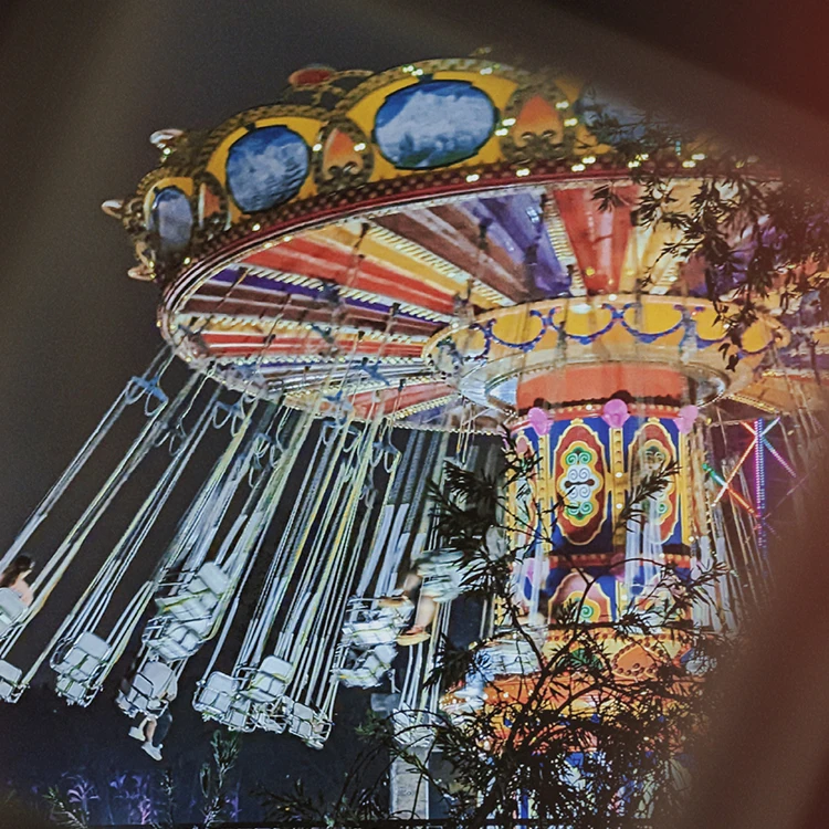 kids flying ride rotary equipment other amusement park rides customized products trailer flying chair For Sale