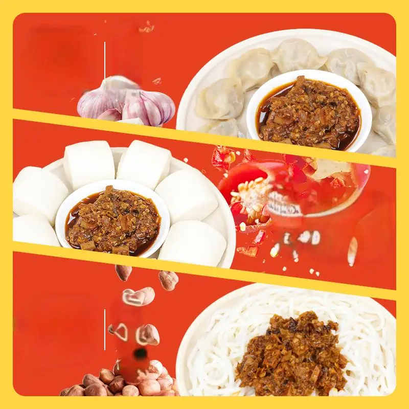 Fresh fermented chili sauce Seasoning Hot Pepper Sauce Condiments Canned