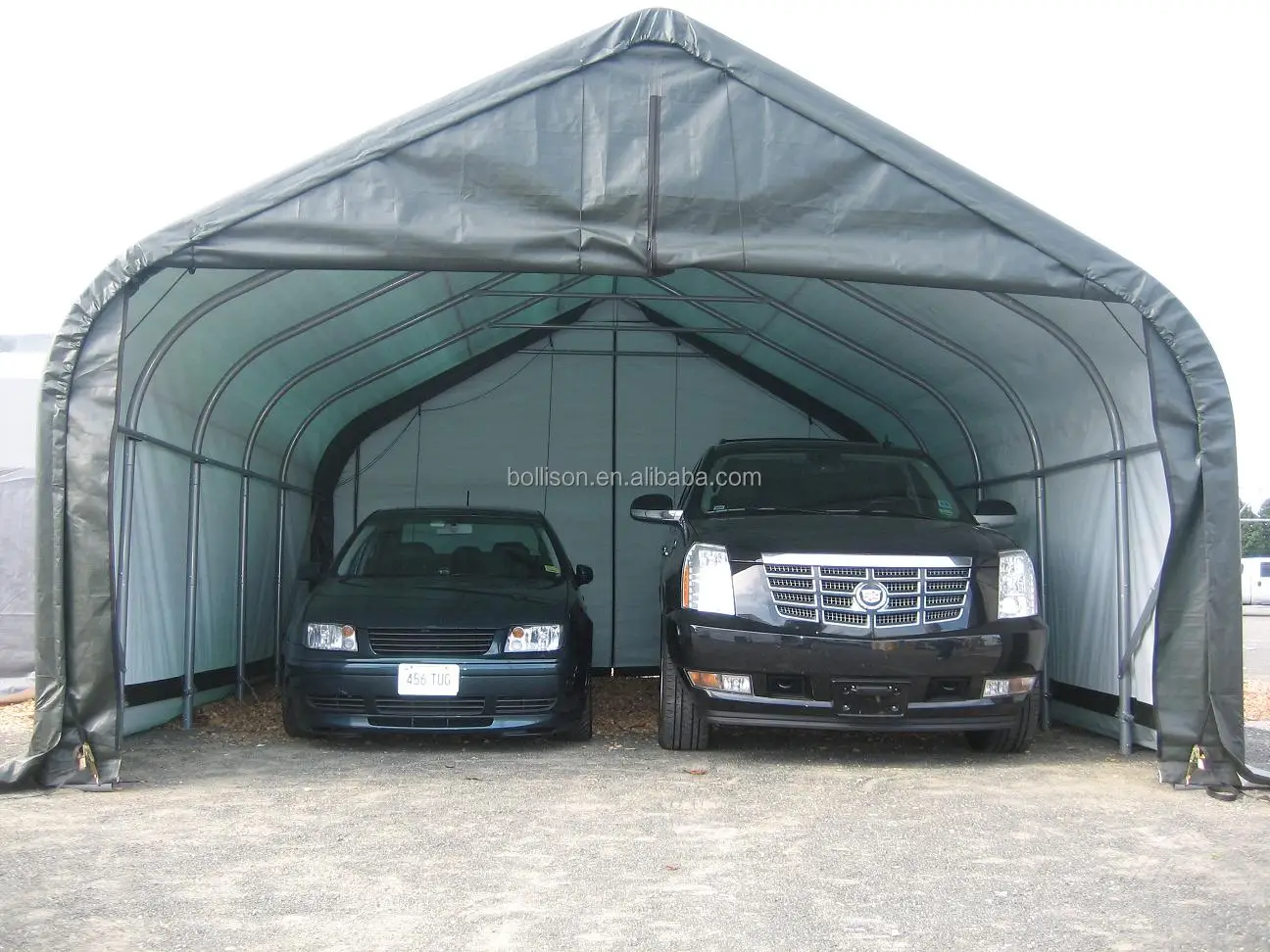 Outdoor Garage Roll-up Car Carport Shed/Portable Metal and Fabric Car Auto Tents /Portable Steel Frame PVC Taupaulin Garage
