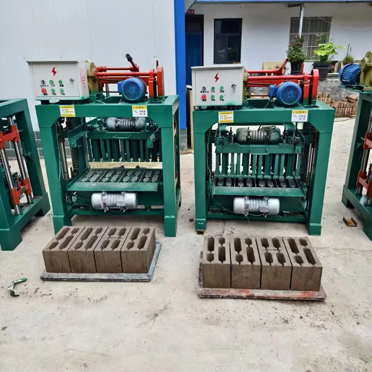 Manual Brick Making Machinery Brick Production Line Colored Tile Making Machinery L4-35B