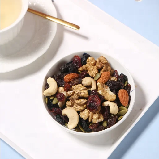 High Quality Cheap Price Gift Packing Mixed Nuts And Fruits Supplier China Trail Mix Nuts Fruits