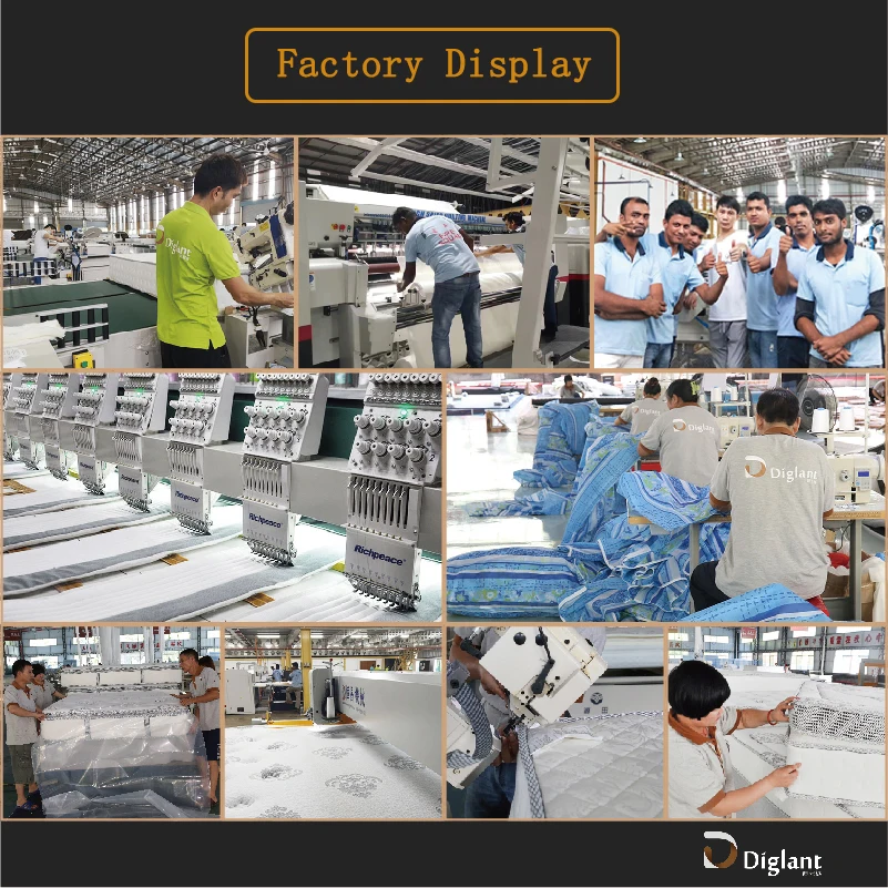 Hot Sale  Factory Wholesale Queen King Size 10 Inch Hybrid Latex Pocket Coil Spring Mattress Roll In Box