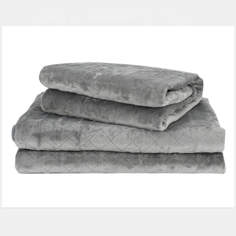 2022 New Hot Sale Electric Warm Heated Blanket  For Winter Electric Throws with 3 Heating Levels Blankets