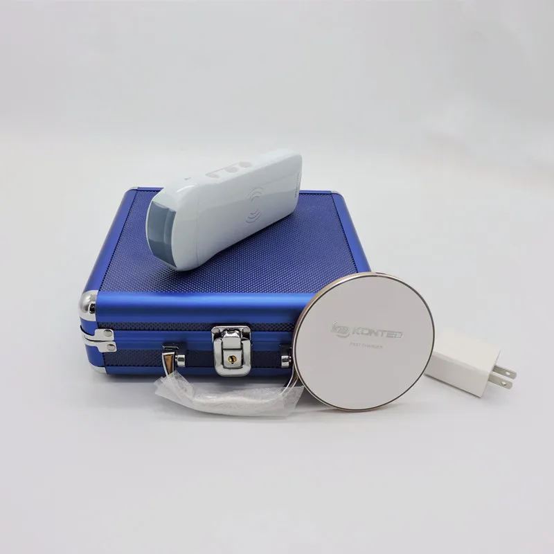 
konted c10T three in one wireless color doppler ultrasound with needle biopsy guide probe 