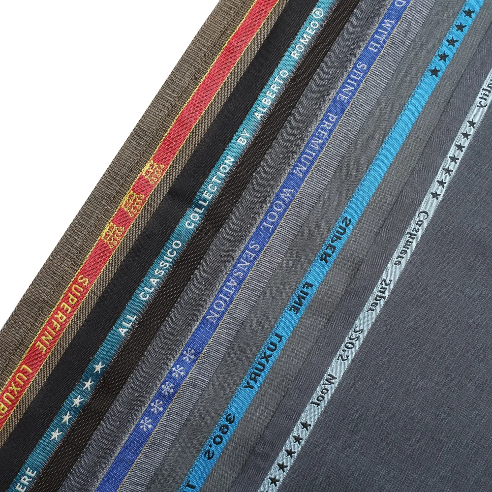 India Woven Bangladesh Blend Viscose Polyester Fabric for Suits and Pants 58/42 Tr Fabric with Suiting Pattern for Dresses