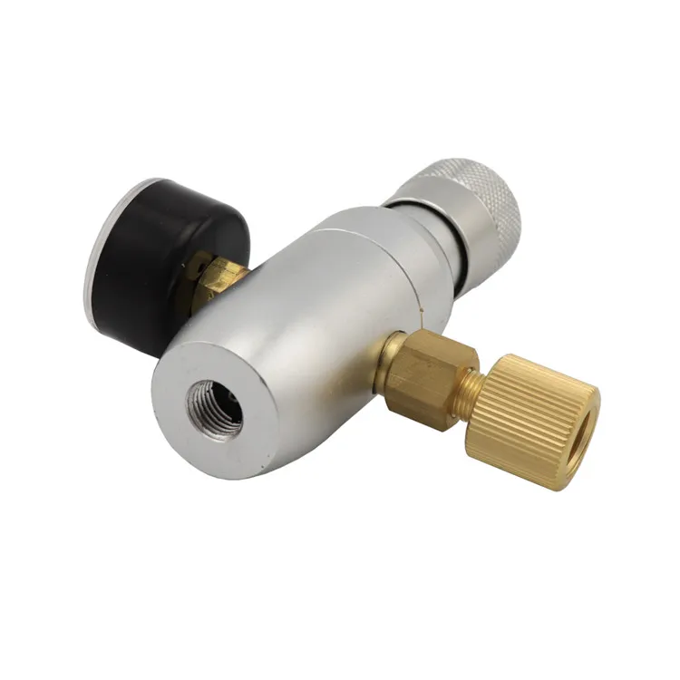 Stainless Steel Beer Growler Spear Mini Keg Tap Dispenser With Premium Co2 Gas Regulator Charger Kit homebrew Bar Tool