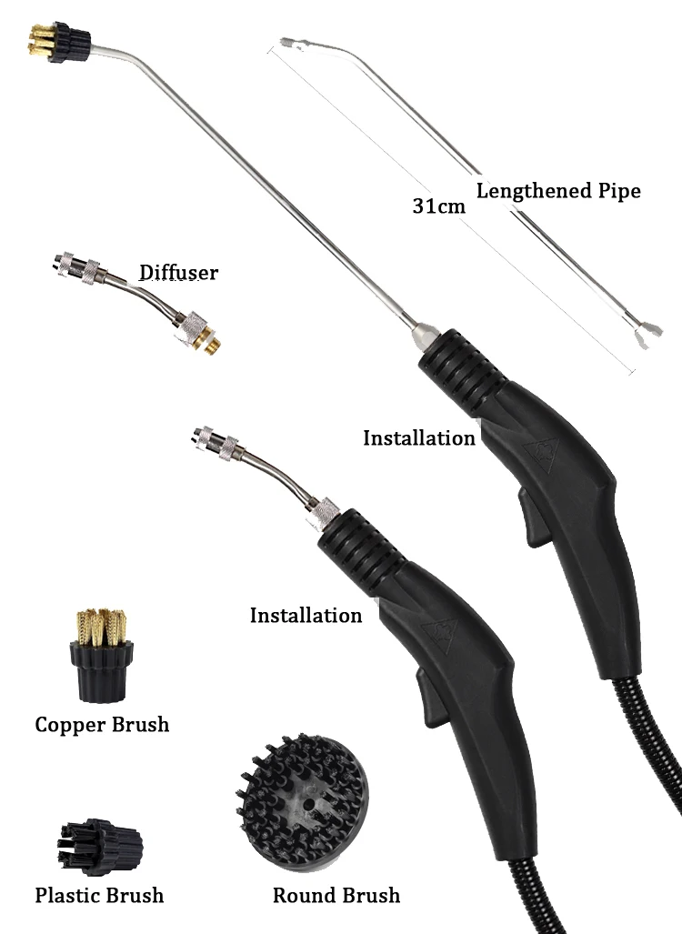 Wholesale Multi-purpose Portable Industrial  High Pressure Steam Cleaner  Machine for Refrigerator Car Engine