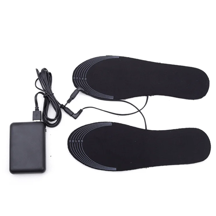 2022 USB Heated Insoles Foot Warming Pad Feet Warmer Sock Pad Mat Winter Outdoor Sports Heating Shoe Insoles