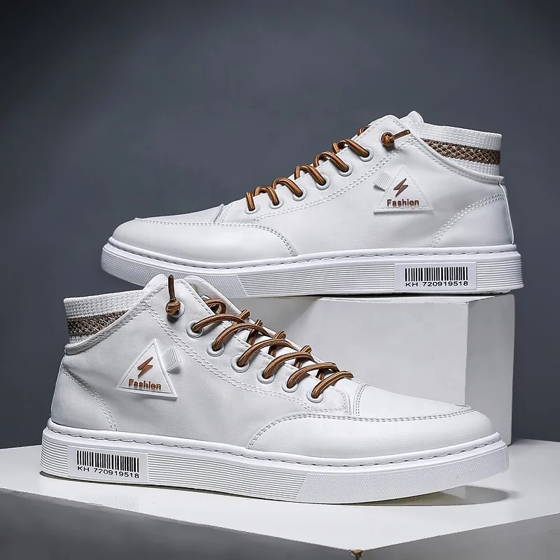 
High end factory hot sale custom product white canvas boat shoes 