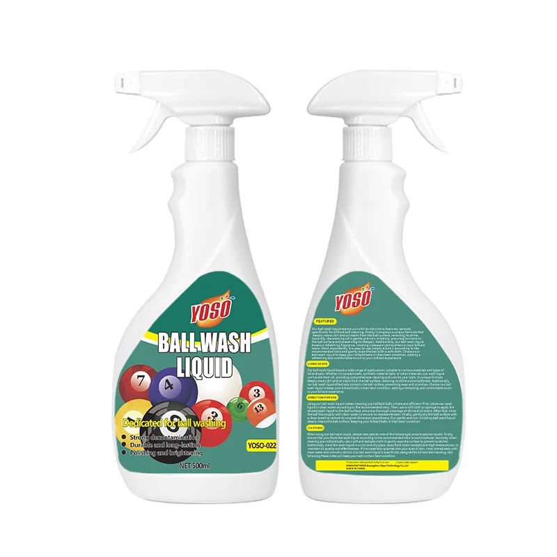 500ML Billiard Ball Surface Cleaner & Polishing Liquid ,Professional Pool Ball Shine Enhancer