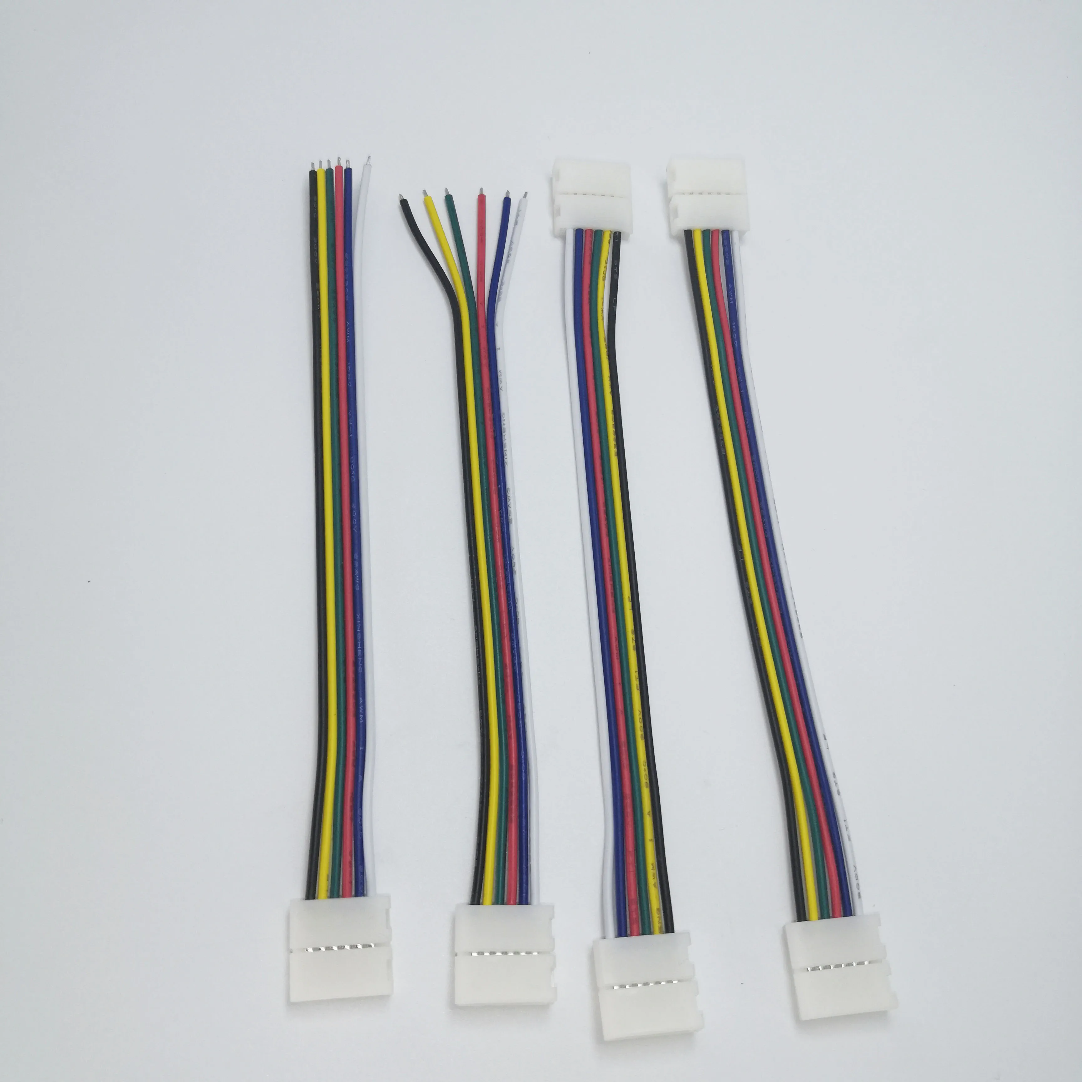 High Quality 5050 RGBW Solder Free Connector for 8mm/10mm12mm Wide LED Strip