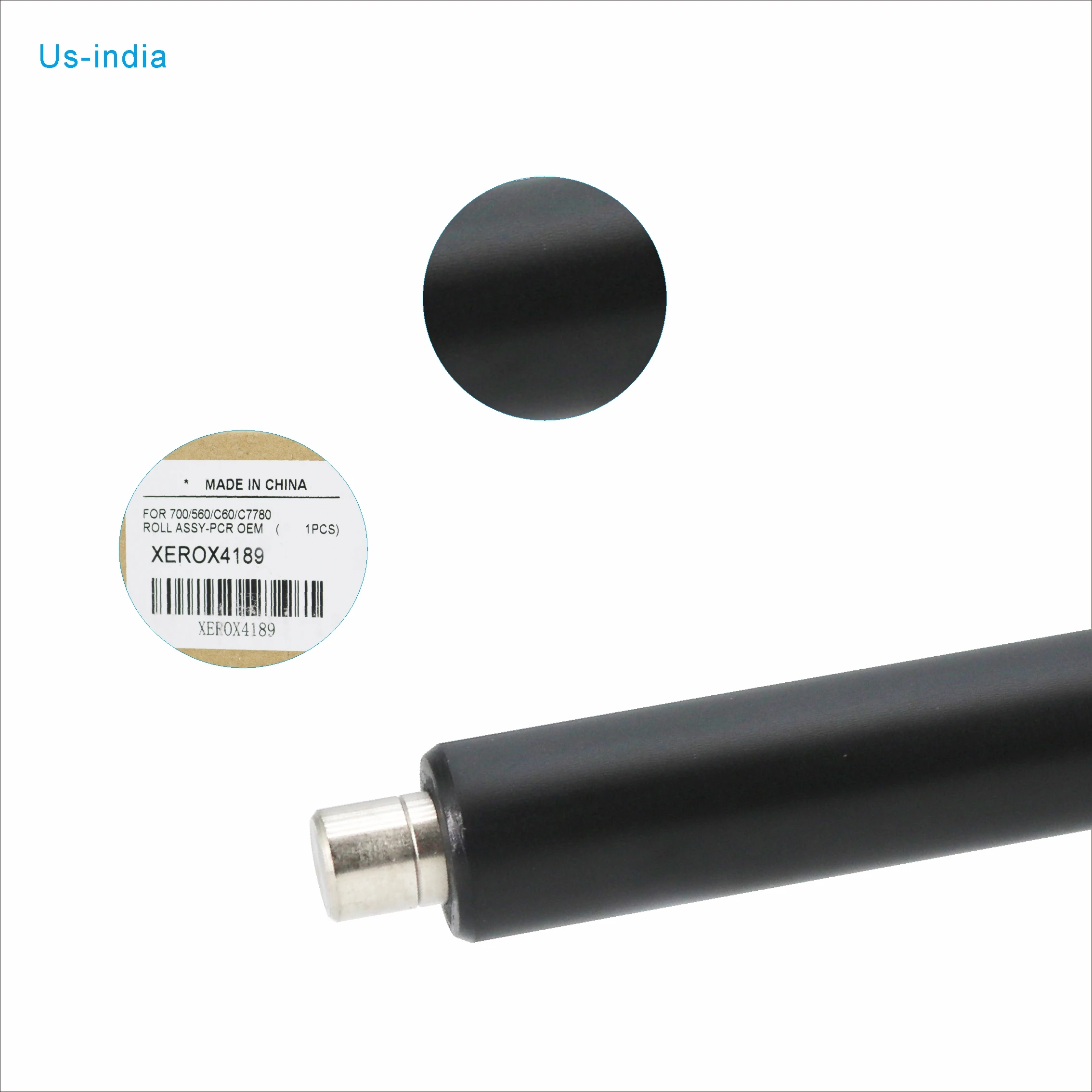 For Xerox DCC6550/5065/6500/7500/7550/5500/242/7600/240/250 PCR/ Primary Charge Roller Xerox7500ChargingRoller(Matte)