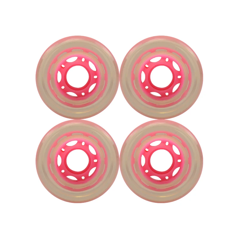 78a custom free transparent led street cruiser skateboard wheels