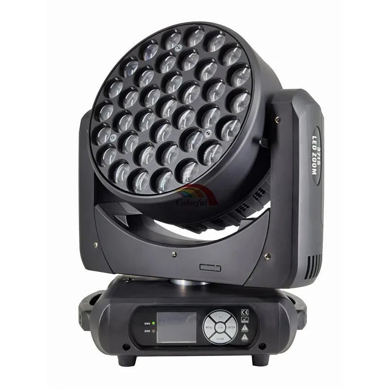 2023 Product High Durability Stage Lights 37X15W Beam Wash Zoom LED Moving Head Light