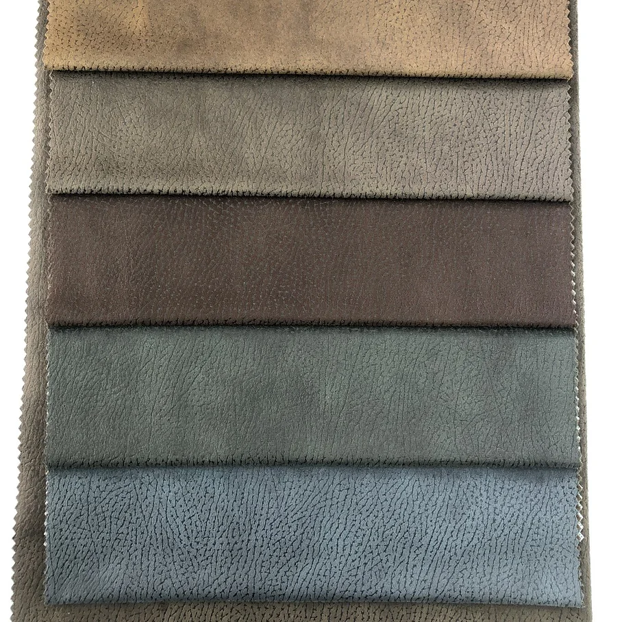 High quality wholesale custom 100% polyester waterproof holland printed velvet flock fabric of sofa