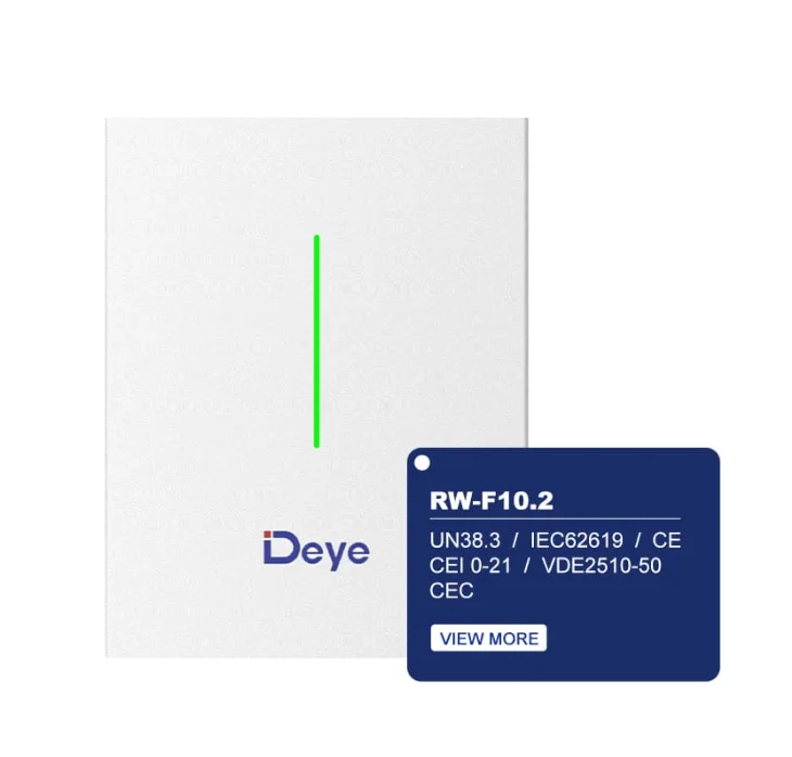 New Model Deye Lithium Ion Batteries RW-F10.2  51.2V 200Ah Wall Mounting Hot Selling For Energy Storage System