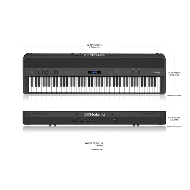 Roland FP-90X Portable Digital Piano 88 Keys Electric Piano Keyboard