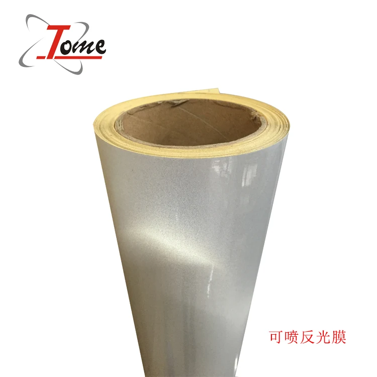 TOME night reflective film reflective heat transfer vinyl reflective vinyl sticker