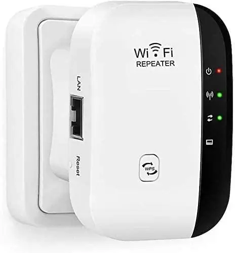 WiFi Range Extender 300Mbps WiFi Repeater 802.11n Signal Booster Amplifier
