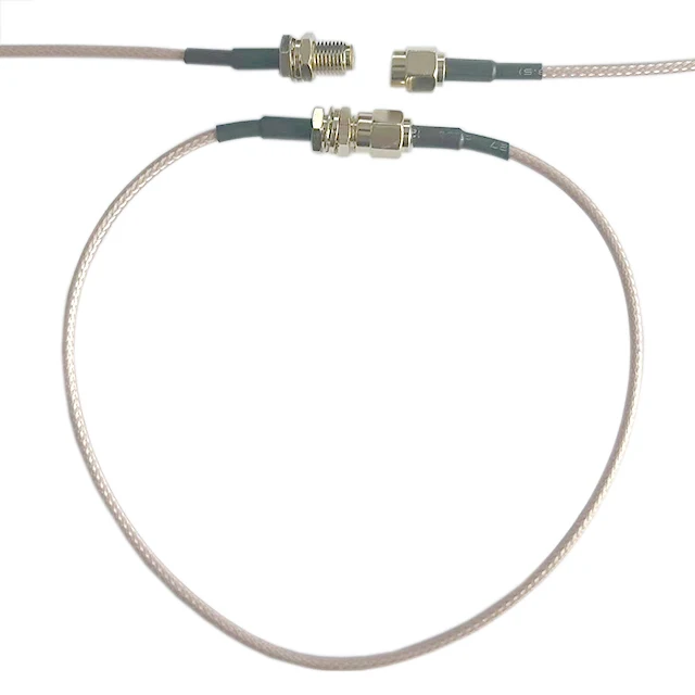 Universal Red SMA Female Protective Cover Outdoor Use Antenna End RF Connector Dust Cap Protective Antenna Cap for Outdoor Use