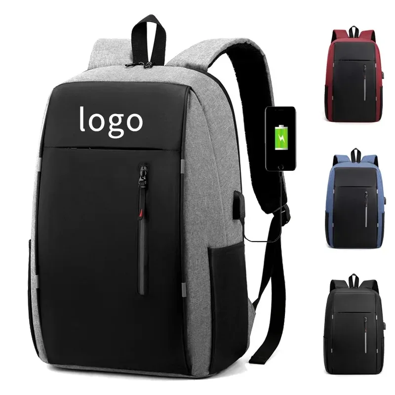 Hot Wholesale multifunctional waterproof Business Backpack Smart anti-theft usb charging laptop backpack bag with Custom LOGO