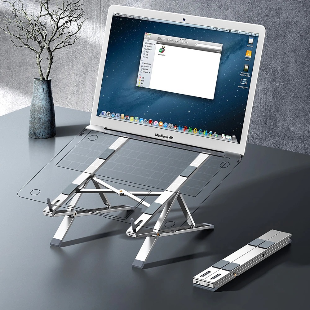 Регулируемый держатель для ноутбука Подставка Портативная подставка Mackbook Pro Riser