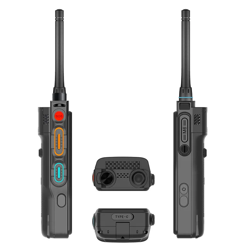 2.41 Inch Touch Screen Two-way Radio with Smartphone Function Rugged Android 4W DMR Walkie Talkie