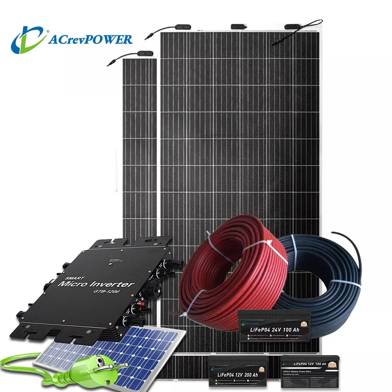 Солнечные панели для балкона полусолнечные 850 Вт с микроинвертором 800 кронштейн направляющие гибкий монокристаллический