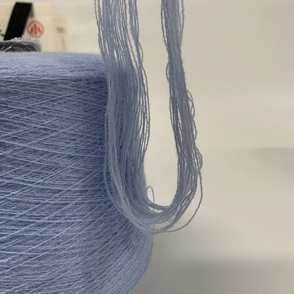 2/18s anti pilling yarn 45% Acrylic 25% Nylon 30% PBT blended yarn for crew socks
