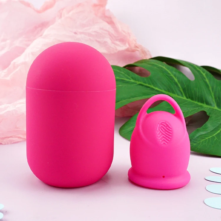 Eco-friendly CE Certified  Women menstrual Cup 100% medical grade silicone period cup crown reusable period cup