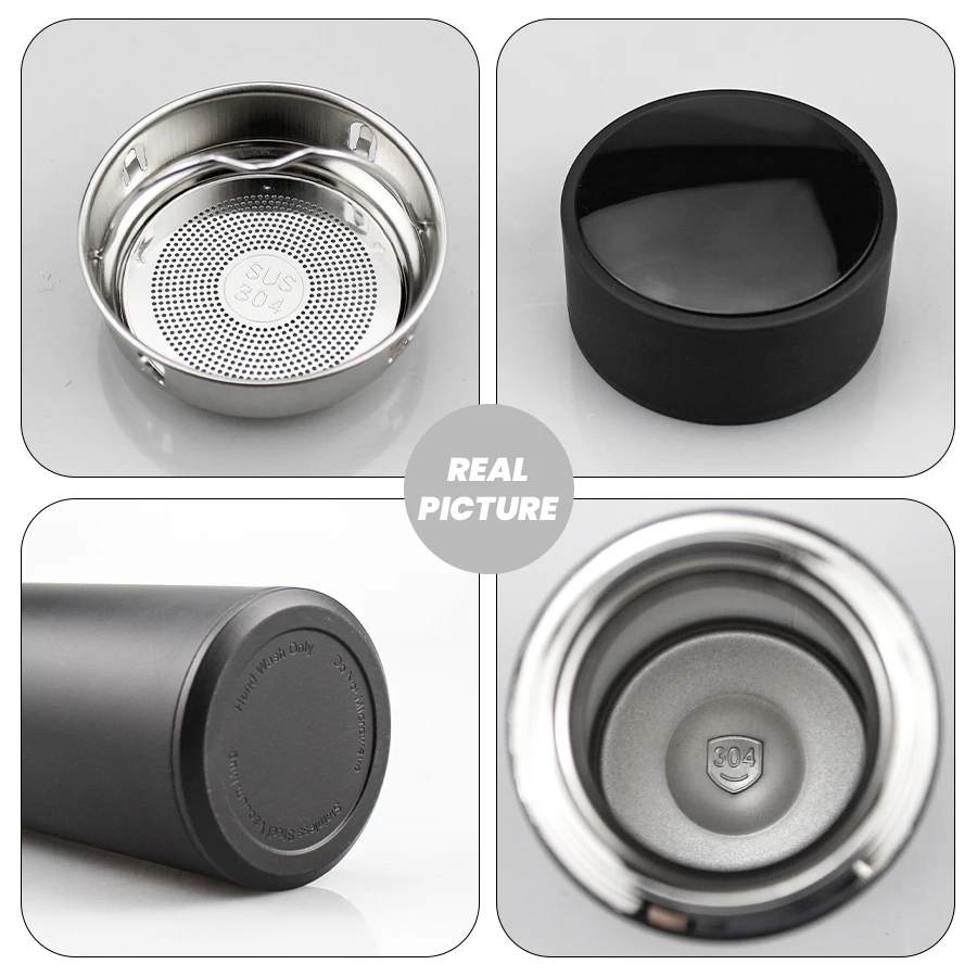 Best Selling Products 2024 500Ml Thermos Double Wall Vacuum Flask Stainless Steel Plain Sport Insulated Smart Water Bottles