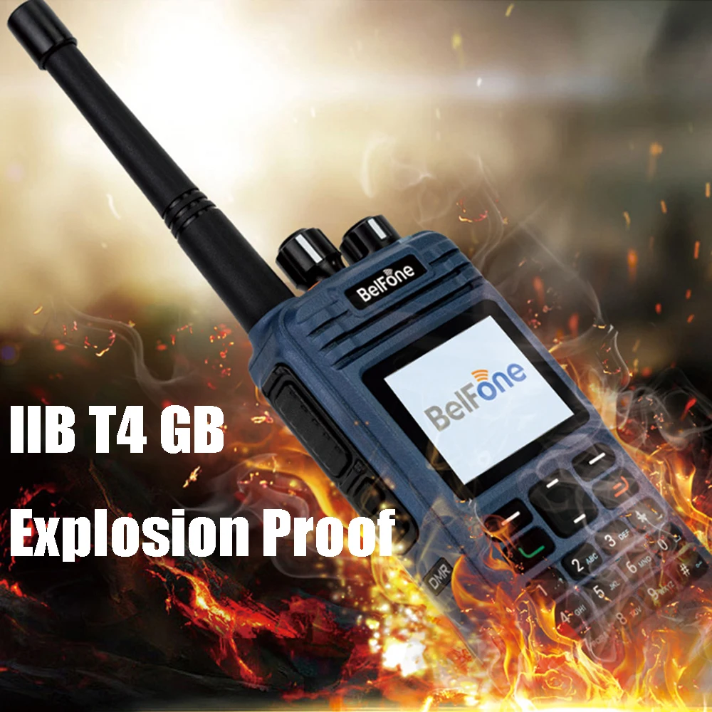 2023 Popular IP68 Waterproof Intrinsically Safe Radio Explosion-proof Walkie Talkie DMR Radio