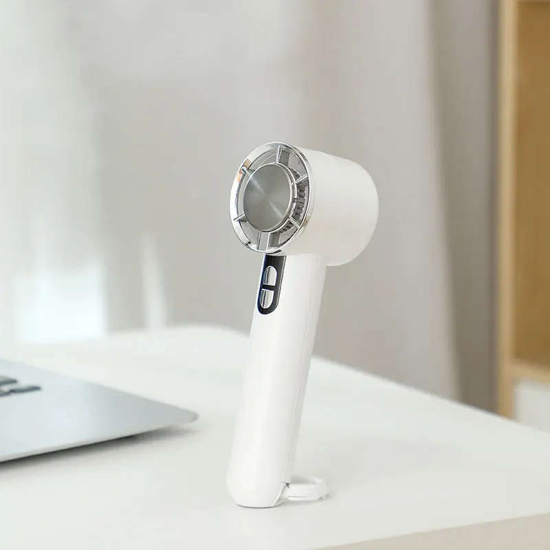 2025 Newly High-speed 3000mAh Table Stand Rechargeable Fan Outdoor Usb Mini Cold Compress Handheld Fan