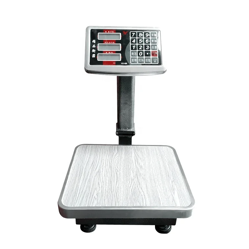OEM factory sale 60kg stainless steel indicator platform scale with foldable function