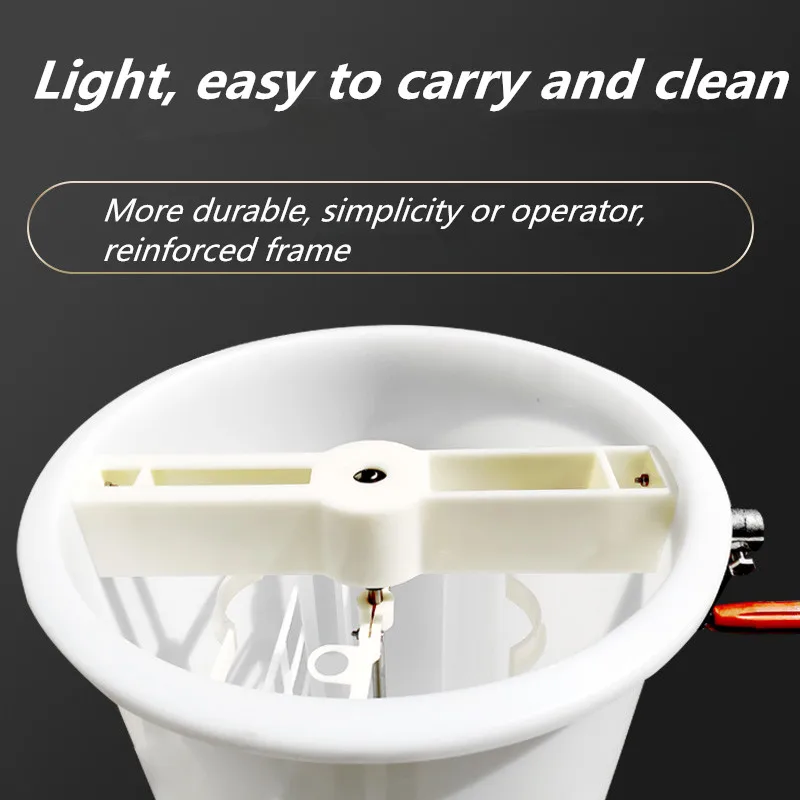 Beekeeping equipment 2frames plastic manual honey extractor