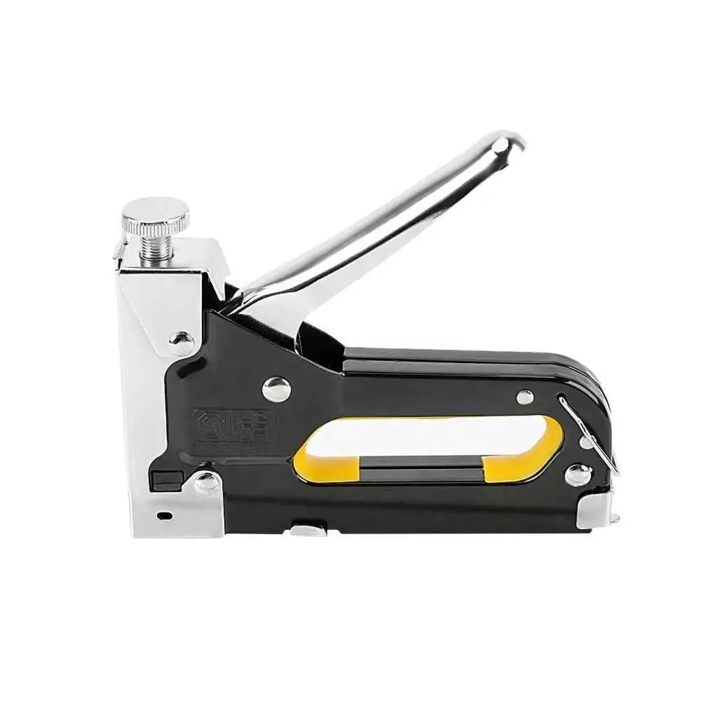 53 Single Way Hand Staple gun tacker 4-14mm stapler  D-Type nail Heavy Duty Tacking Gun all-steel heavy-duty manual