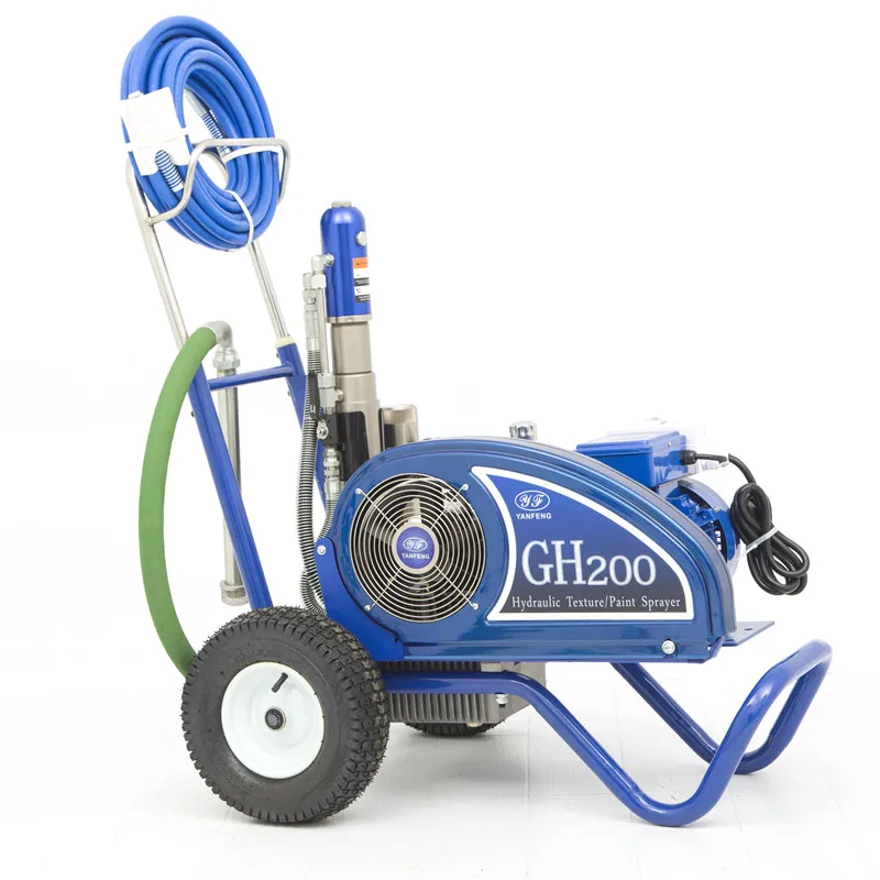 YANFENG GH200 Heavy Duty Putty Electrical Paint Machine  hydraulic oil Sprayers