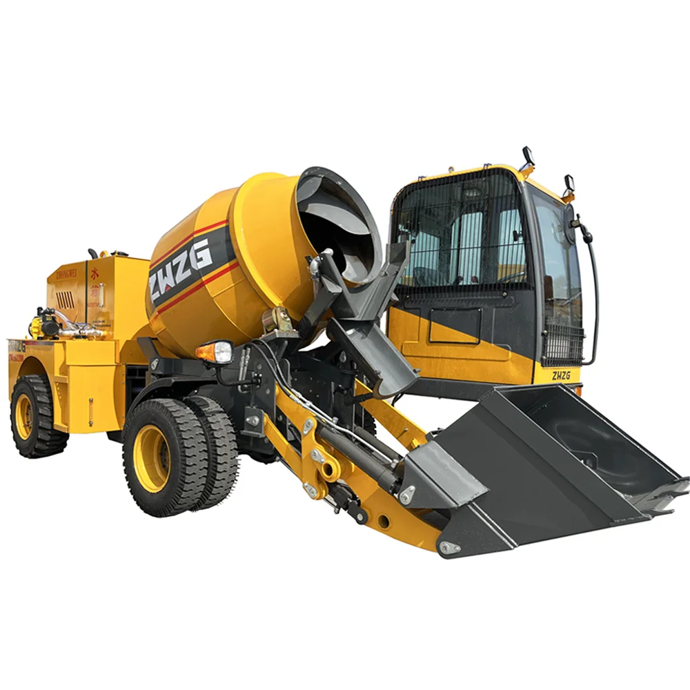 1.5cbm Self Loading Cement Mixing Mini Mobile Concrete Mixer Truck factory price