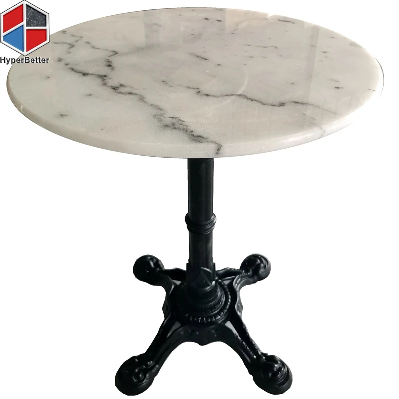 Random match coffee table with marble top for coffee table and restaurant