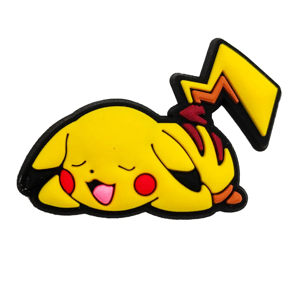 New design anime PVC cartoon crocodile shoes charms children accessories wholesale