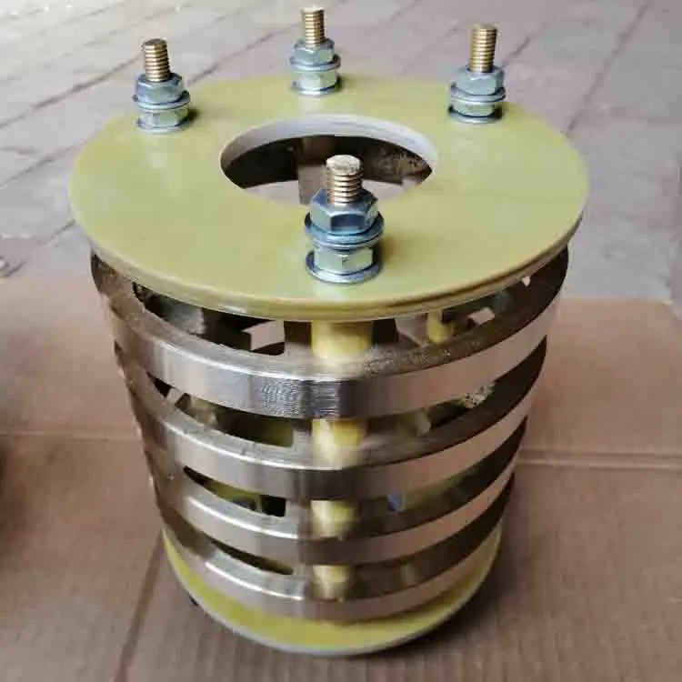 Brass slip ring has good electrical conductivity
