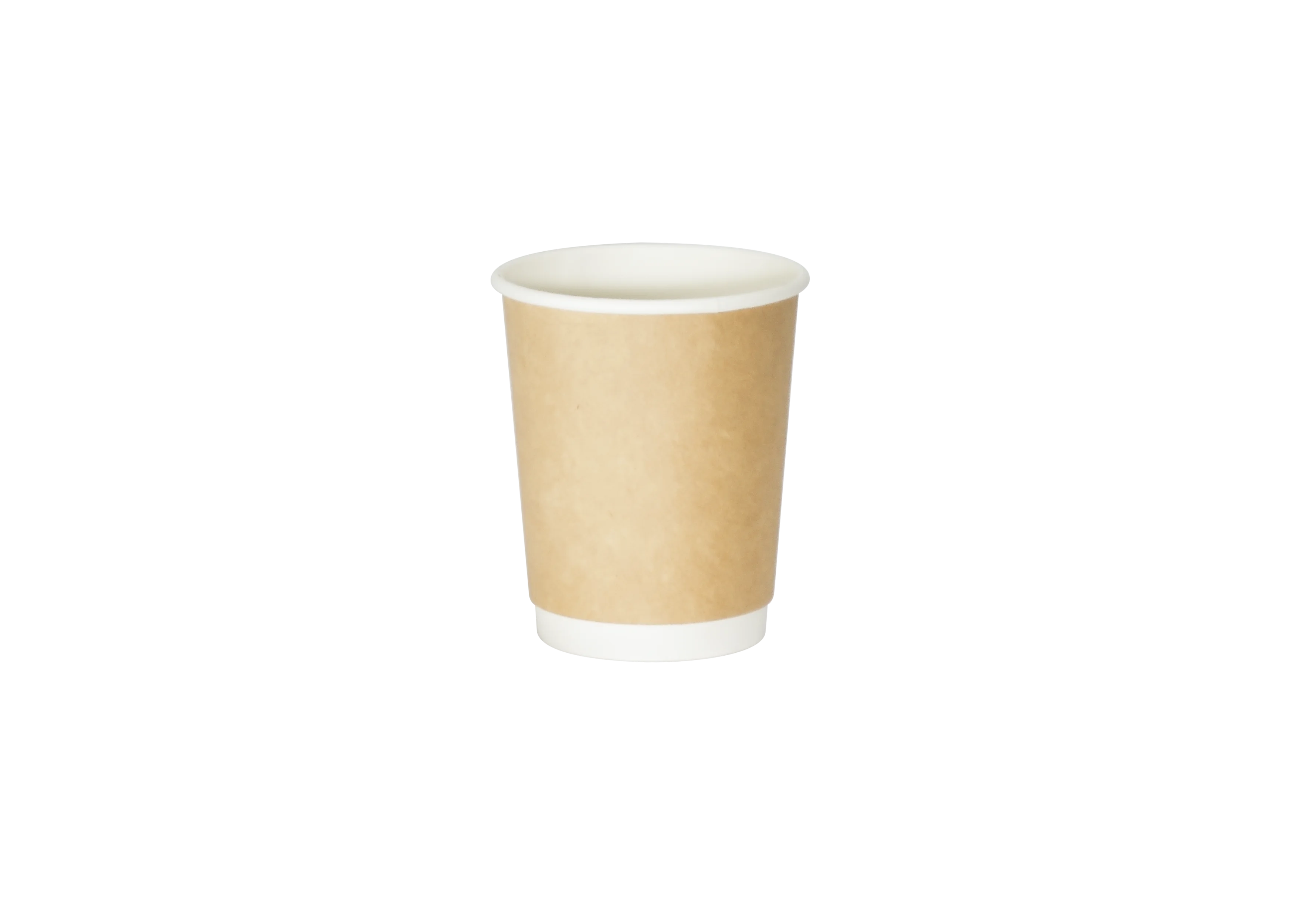 Custom Gold Foil Biodegradable PE Coated Lined Disposable Coffee Paper Cup Single Wall Style for Hot Drinks for Craft Use