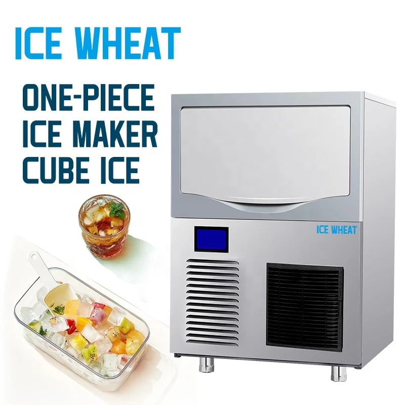 Fully Automatic Ice Making by Commercial Ice Makers IW-200P 91kg/24h Bar Restaurant Coffee Shop