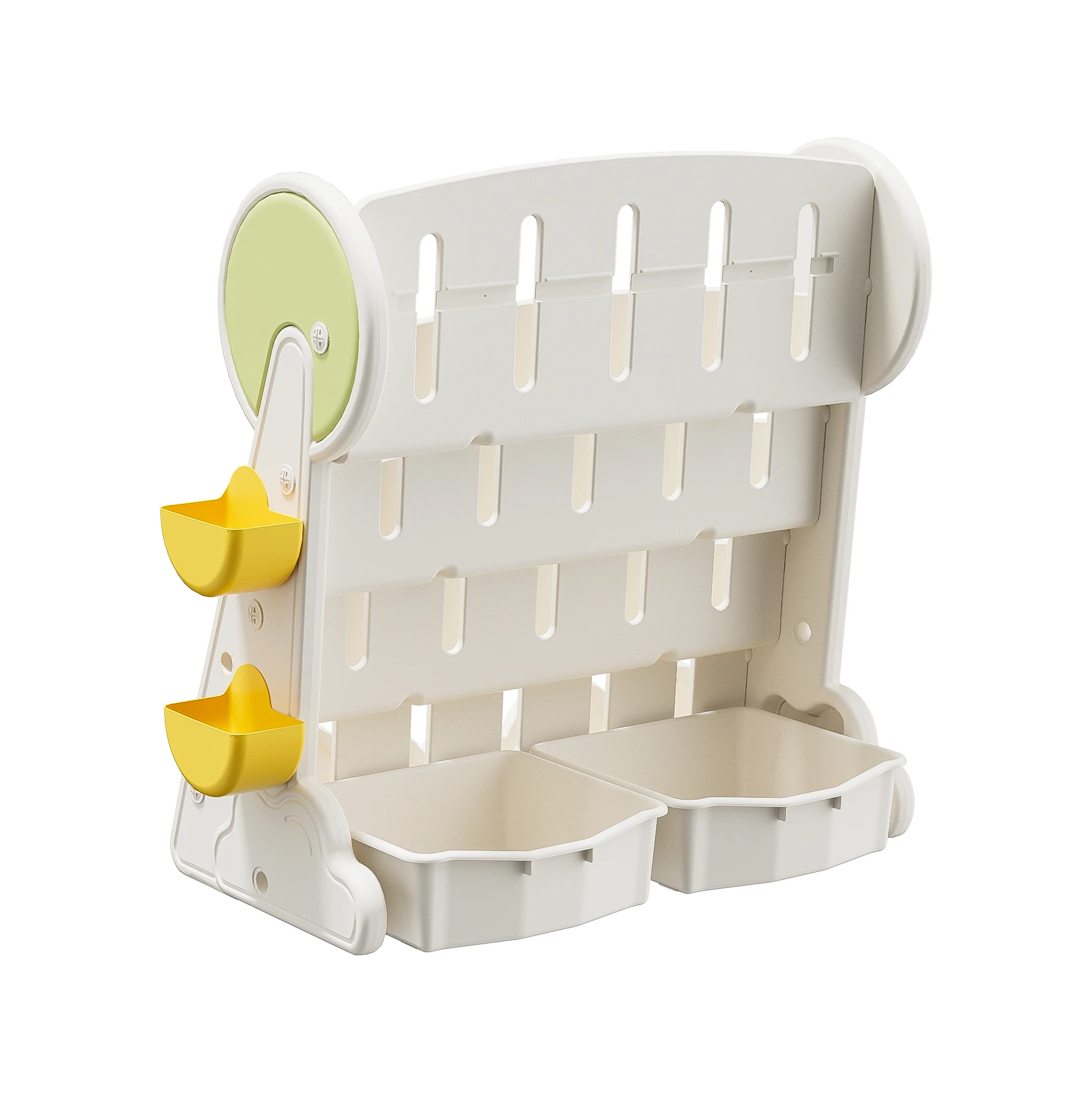 Kids Bookshelf  Baby Plastic Bookcase  Rack Drawer Toys Storage  Cabinets for Kindergarten Use Plastic Bookshelf  Toys Sets Room